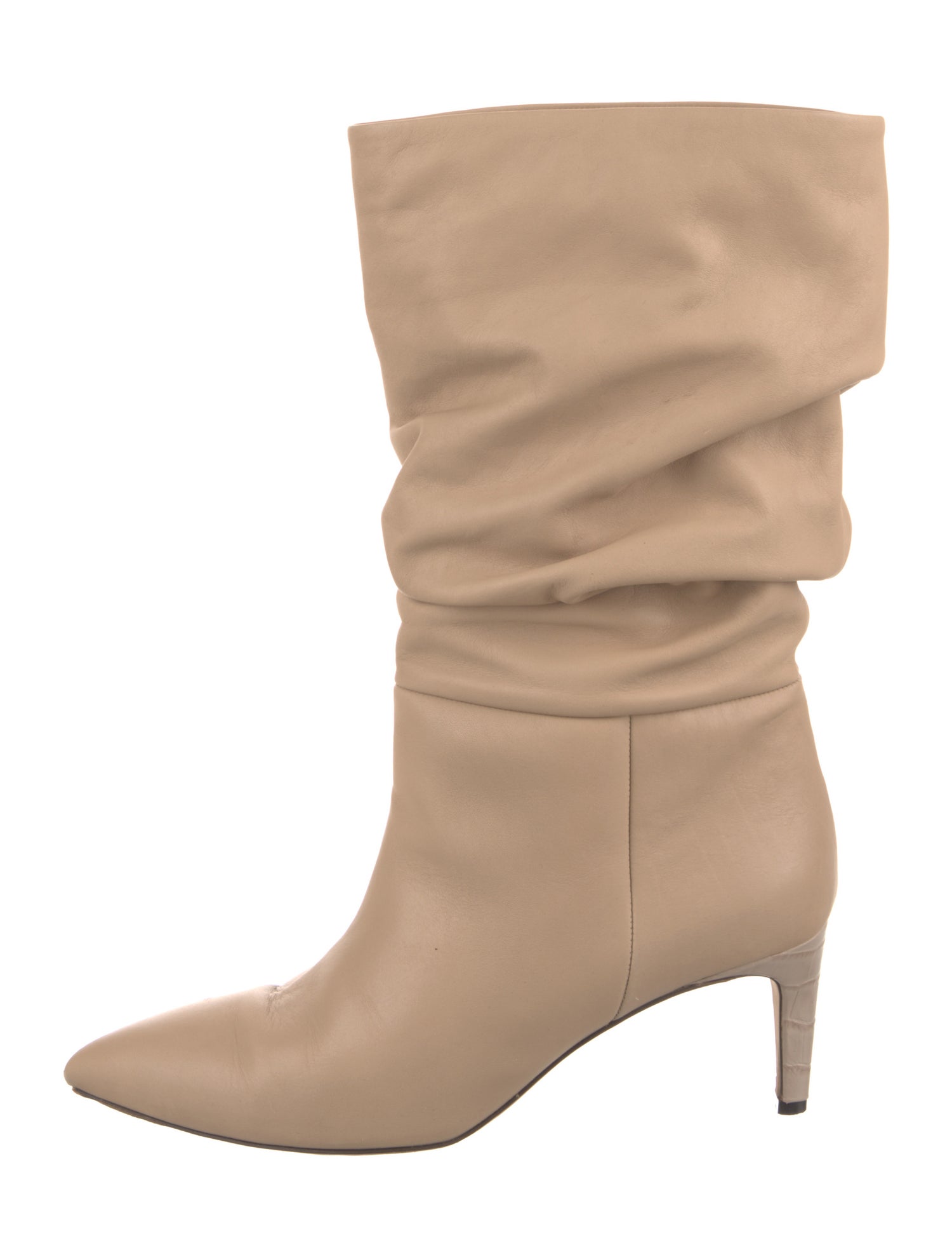 Paris Texas Leather Slouch Boots