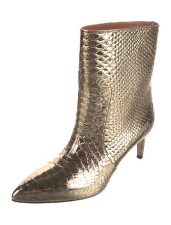 Paris Texas Embossed Leather Boots