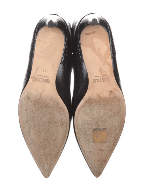 Paris Texas Embossed Leather Riding Boots