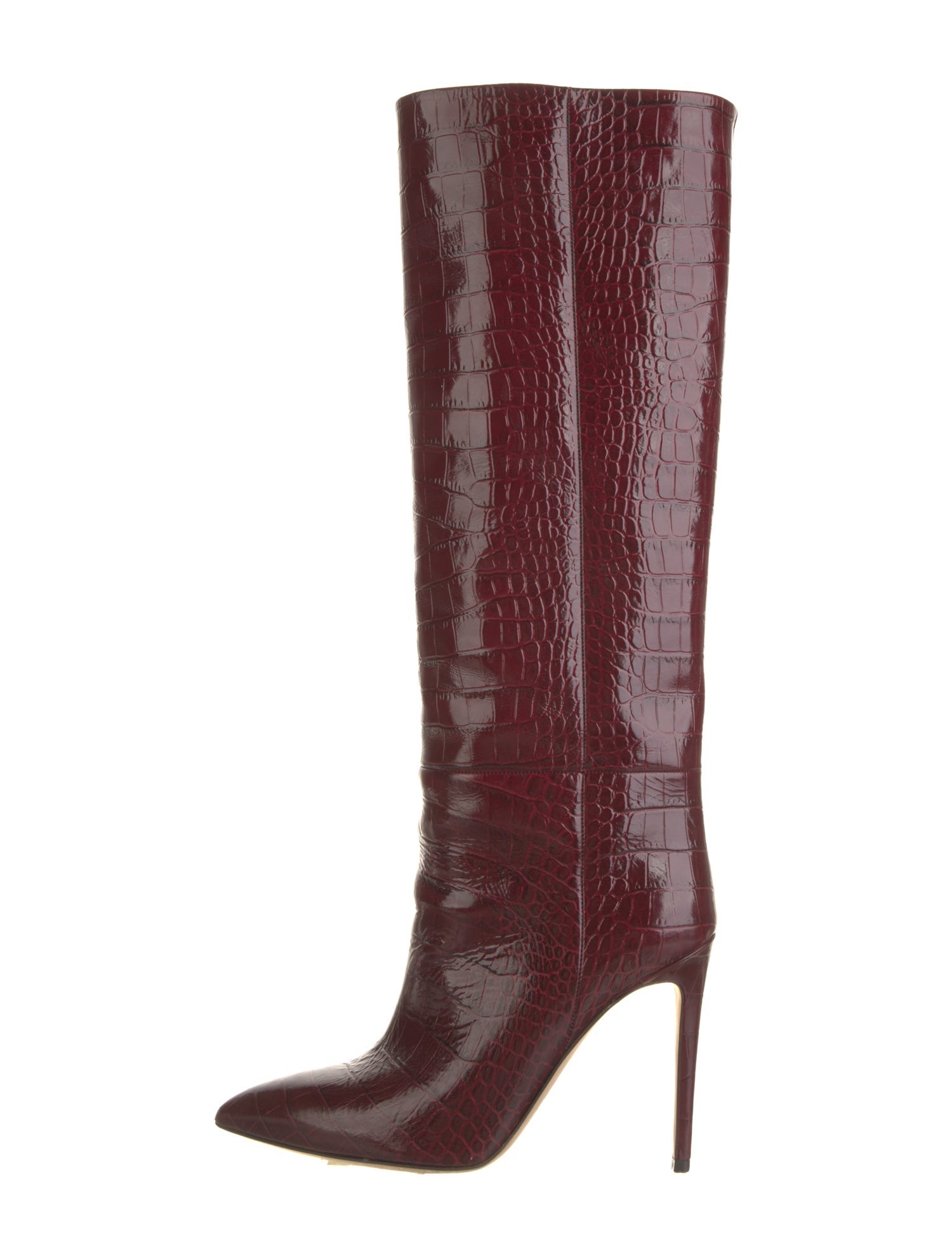 Paris Texas Crocodile Animal Print Boots