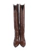 Paris Texas Embossed Leather Boots
