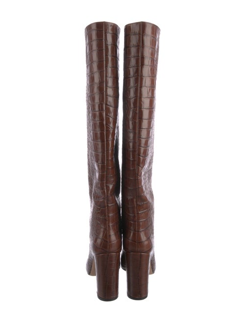 Paris Texas Embossed Leather Boots