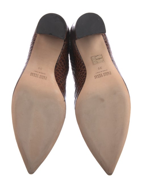 Paris Texas Embossed Leather Boots