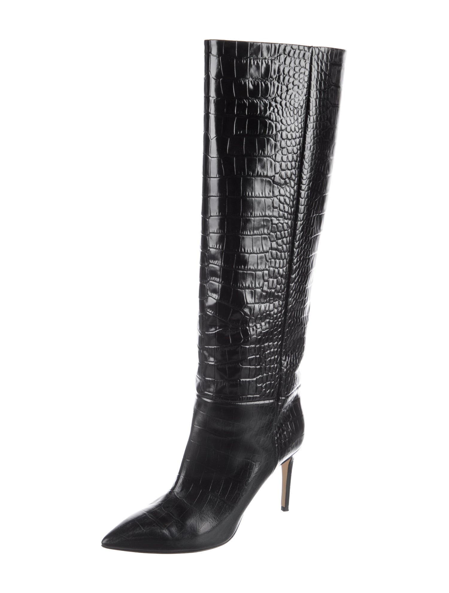 Paris Texas Embossed Leather Boots