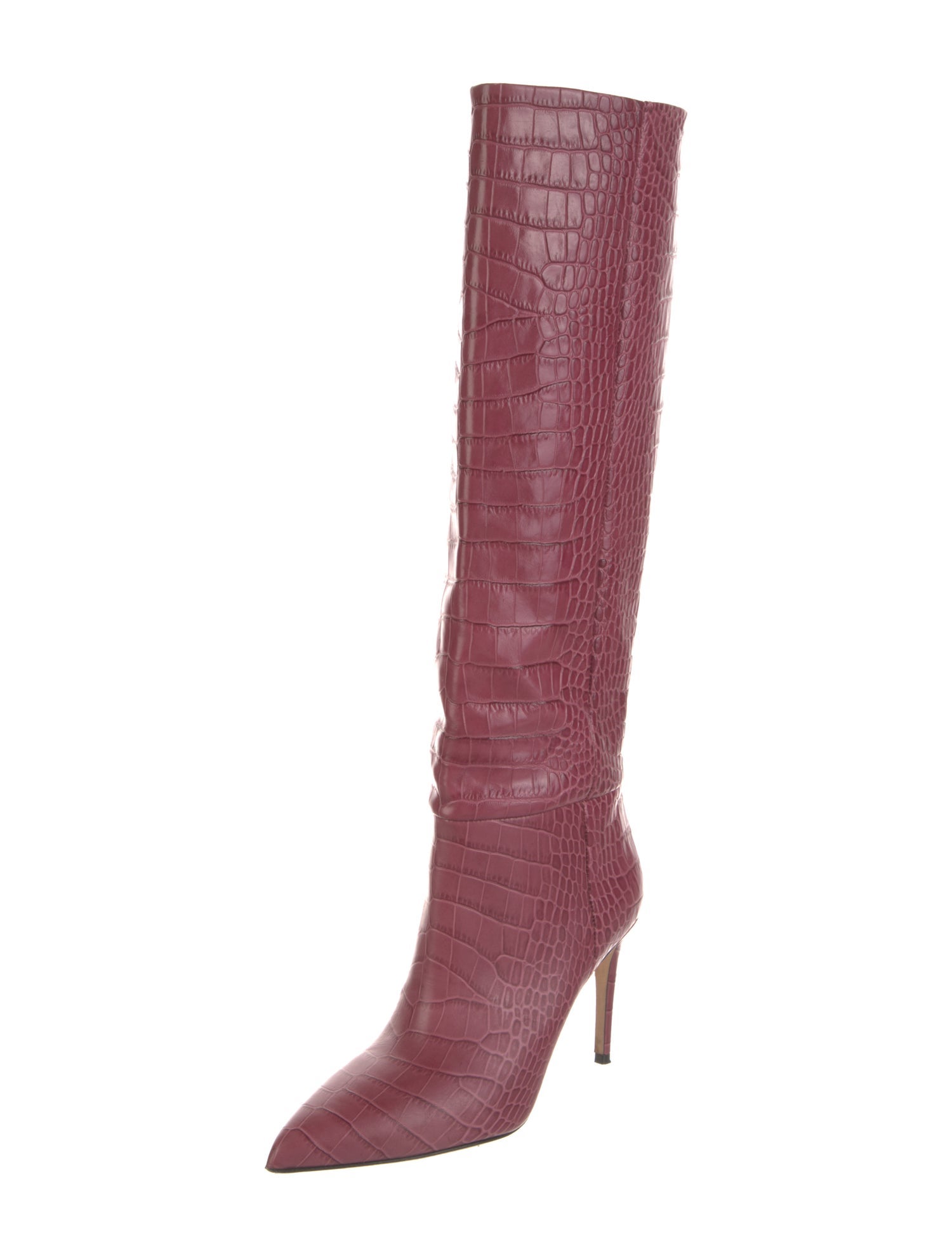 Paris Texas Embossed Leather Boots