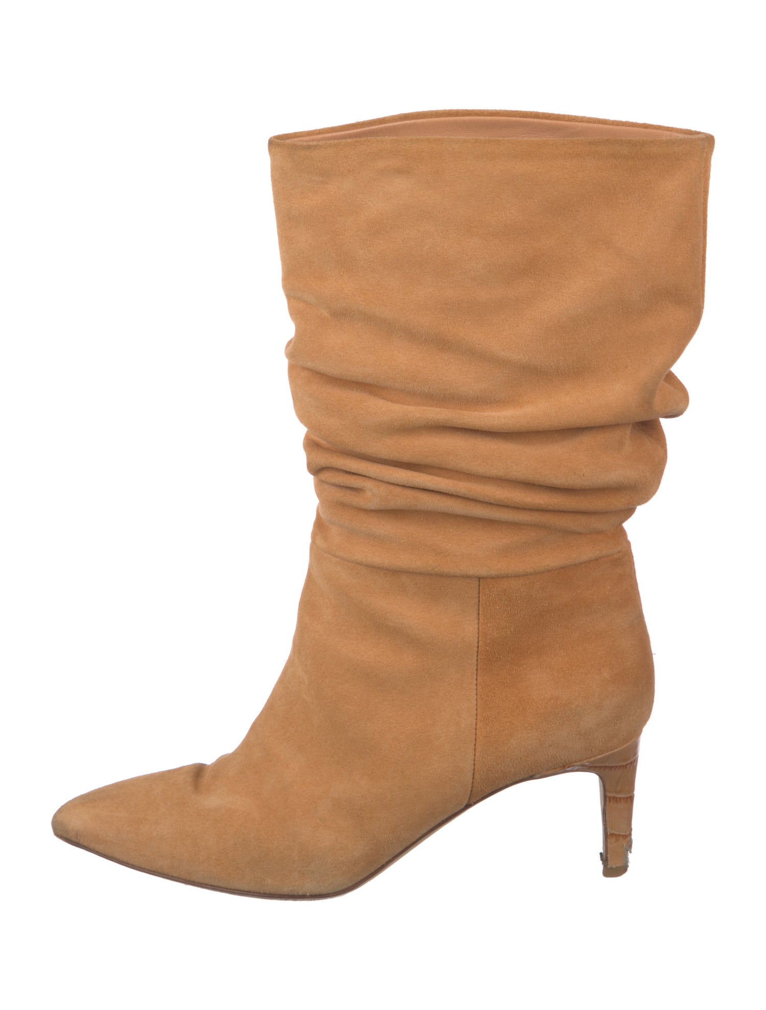 Paris Texas Suede Slouch Boots