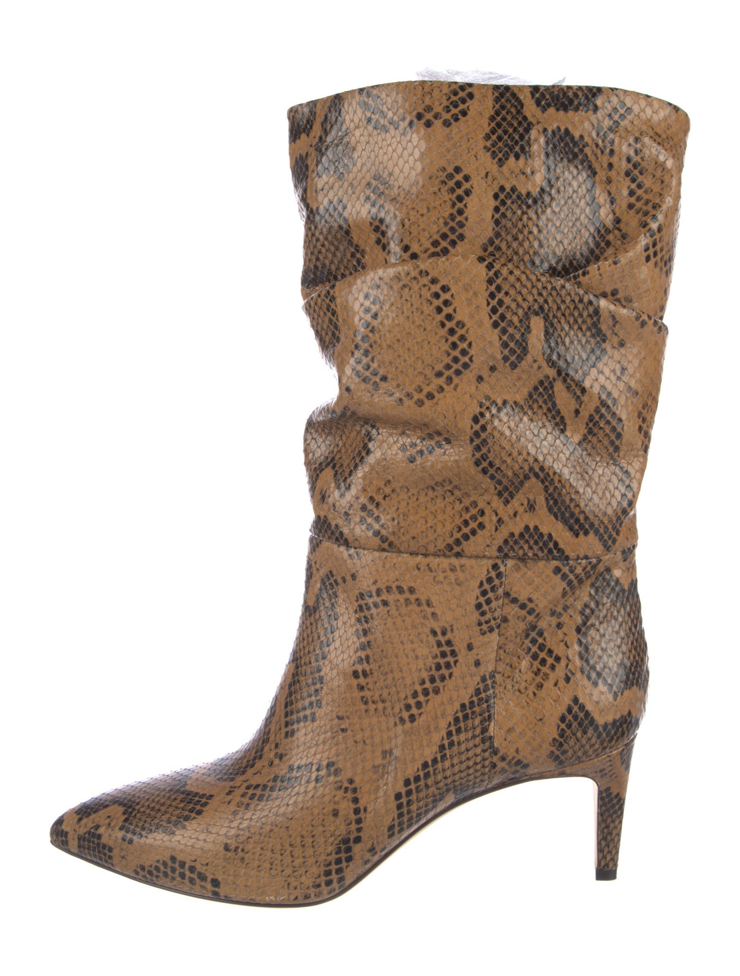 Paris Texas Python Animal Print Boots