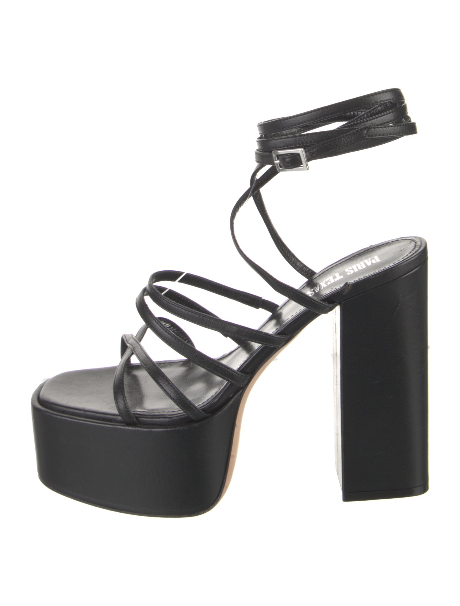 Paris Texas Leather Sandals