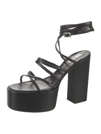 Paris Texas Leather Sandals