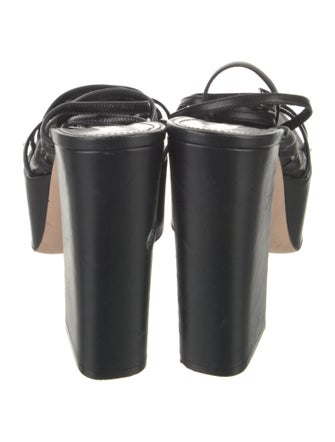 Paris Texas Leather Sandals