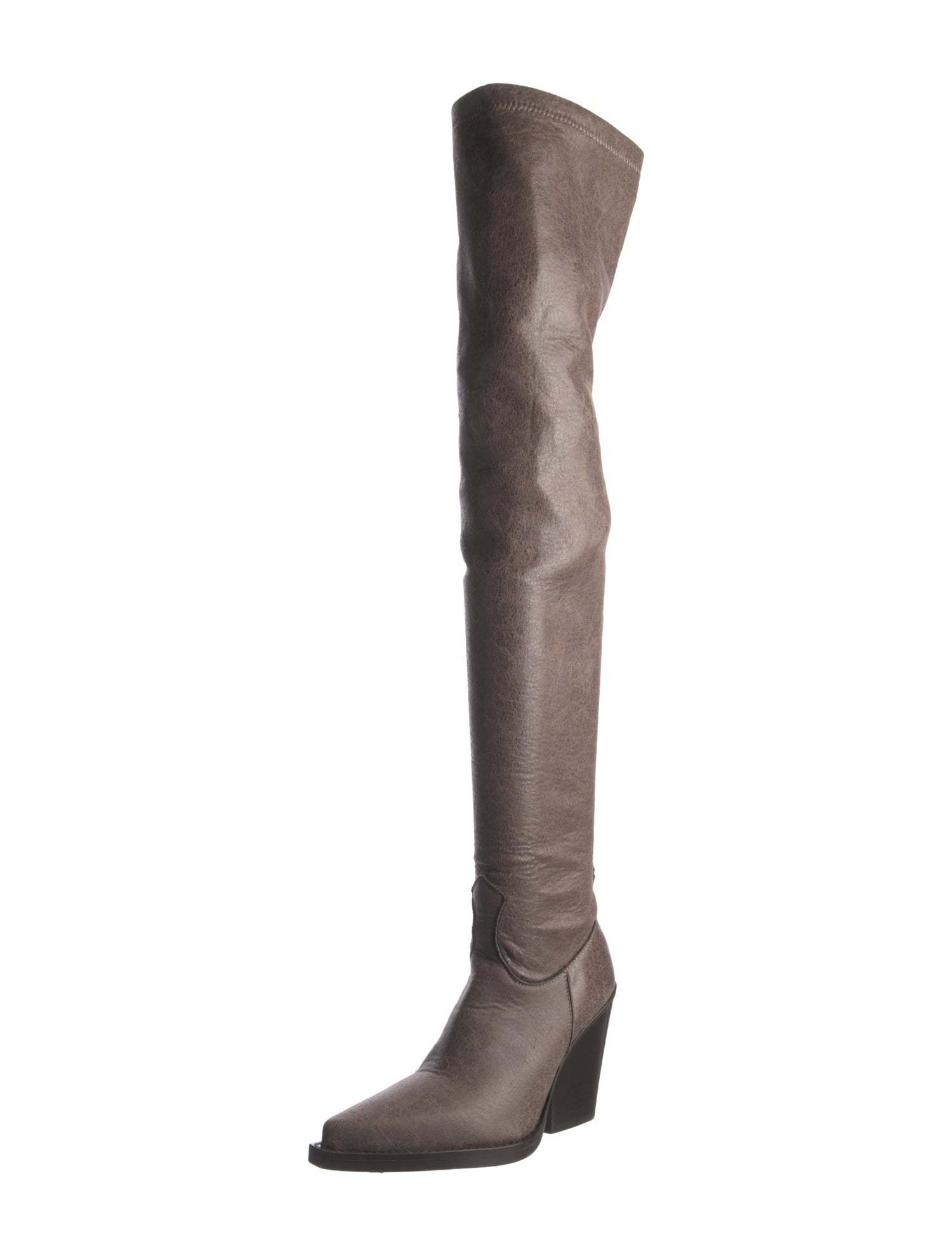 Paris Texas Leather Sock Boots