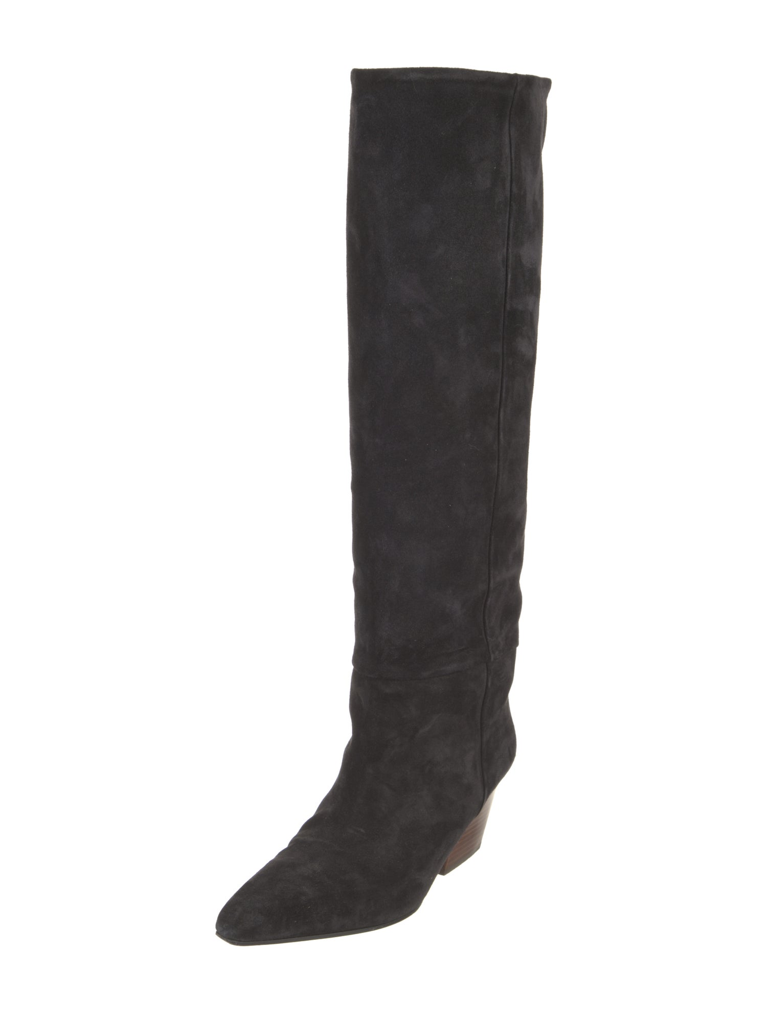 Paris Texas Suede Riding Boots