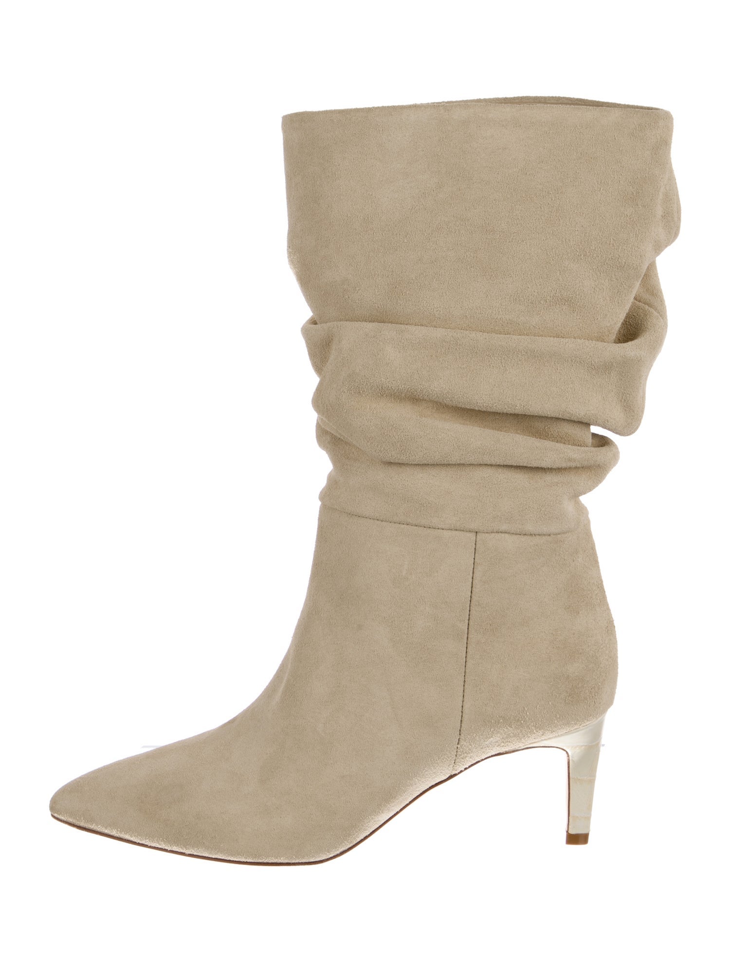 Paris Texas Suede Slouch Boots