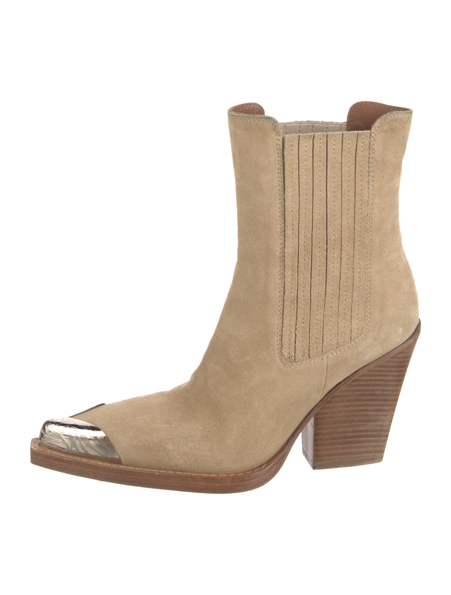 Paris Texas Suede Chelsea Boots