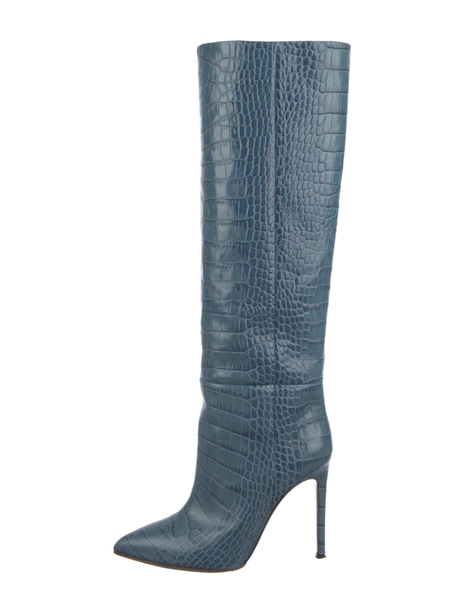 Paris Texas Embossed Leather Boots