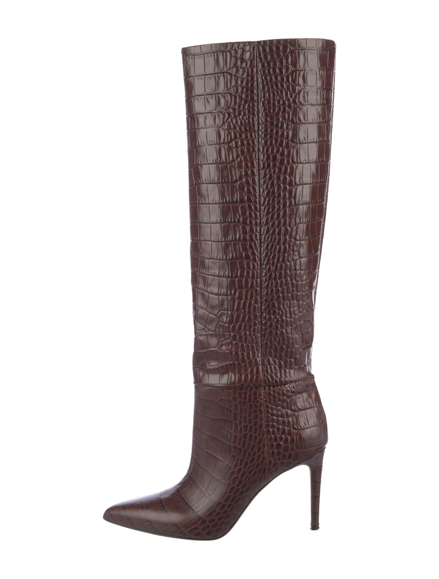 Paris Texas Embossed Leather Boots