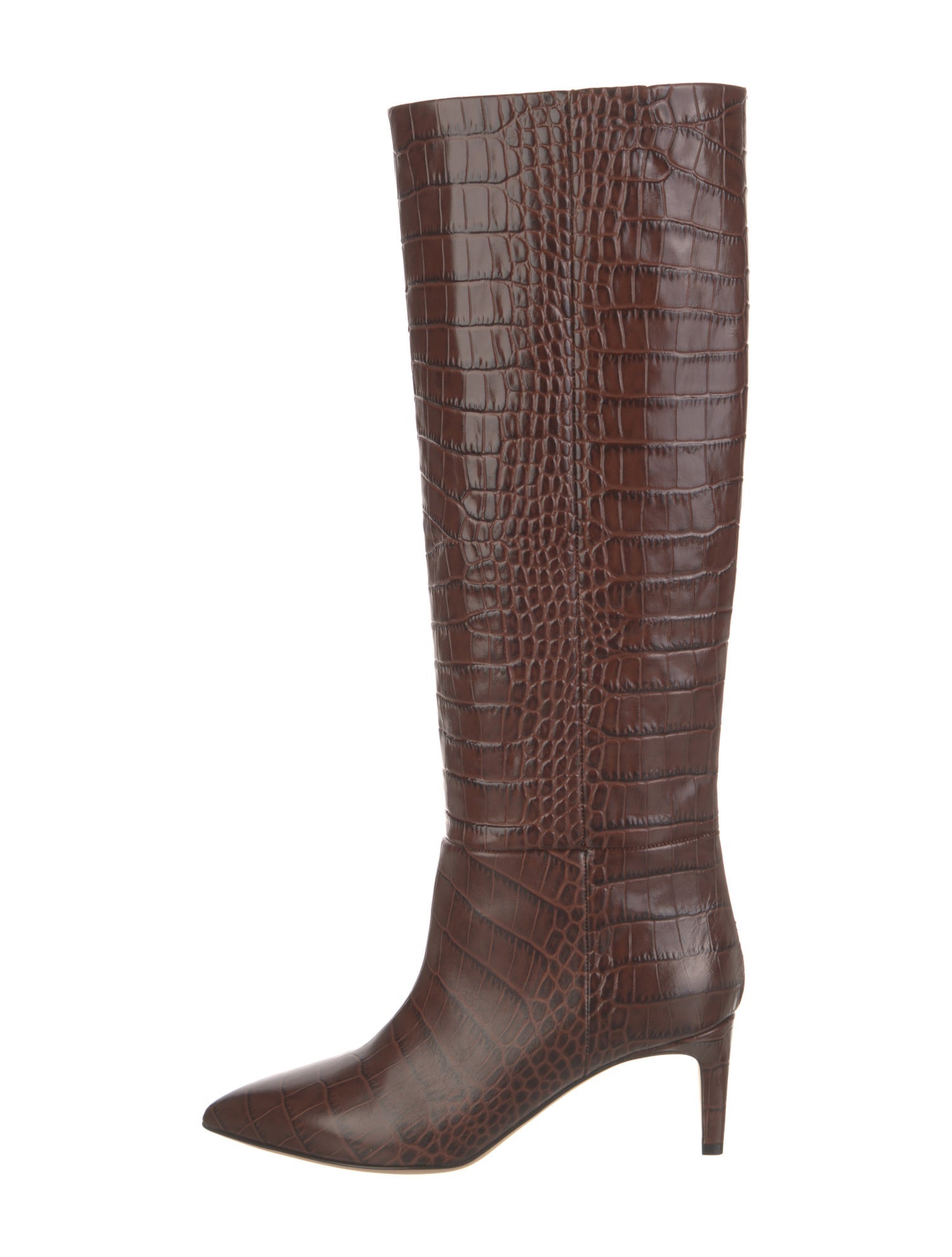 Paris Texas Embossed Leather Boots