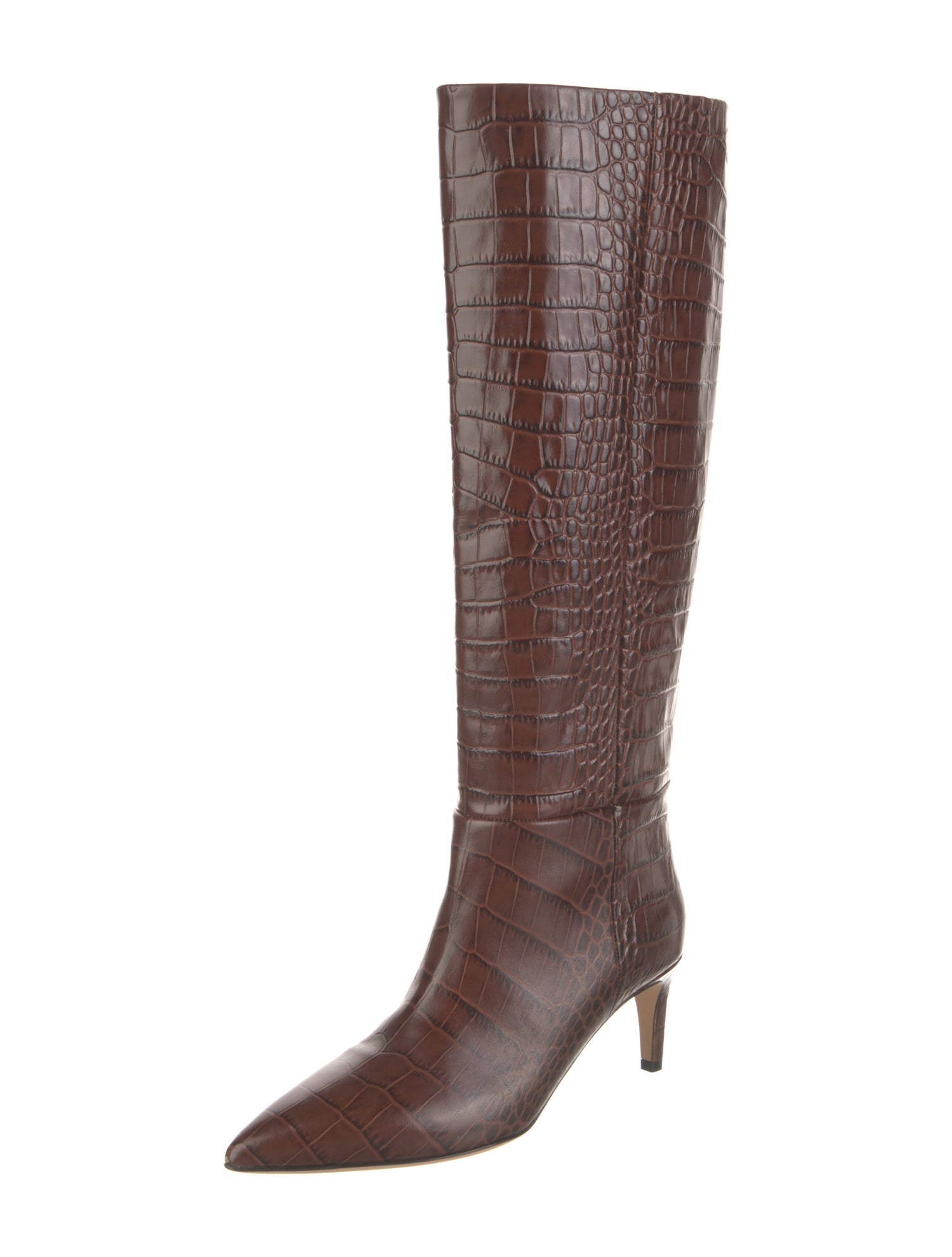 Paris Texas Embossed Leather Boots