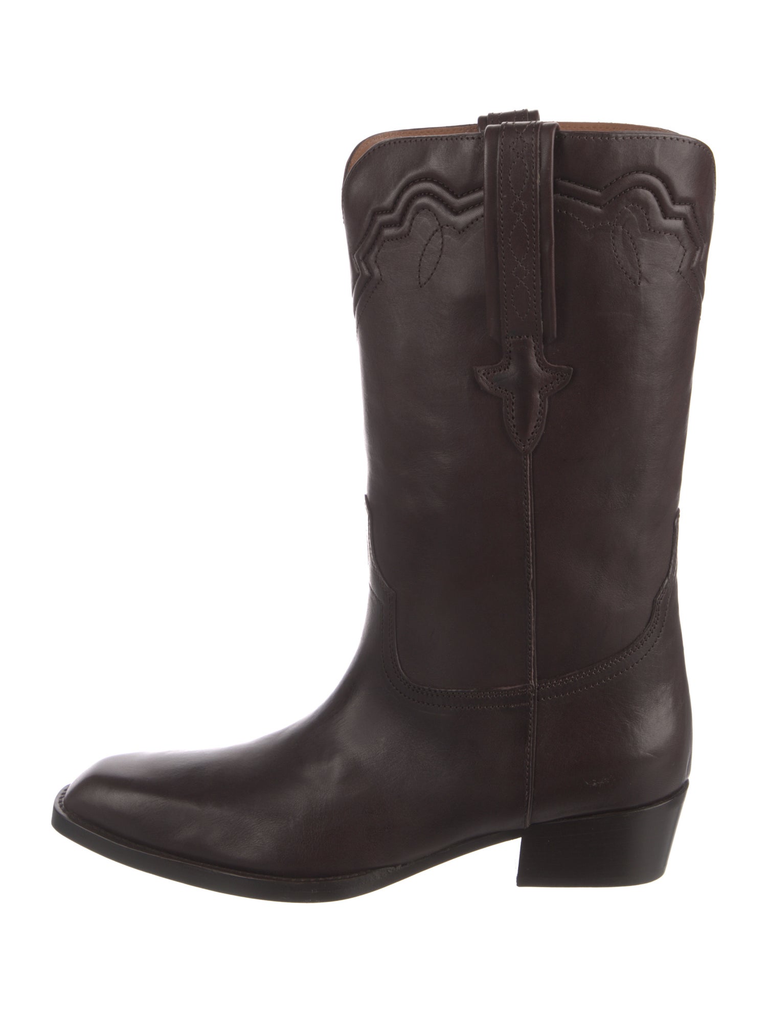 Paris Texas Leather Western Boots