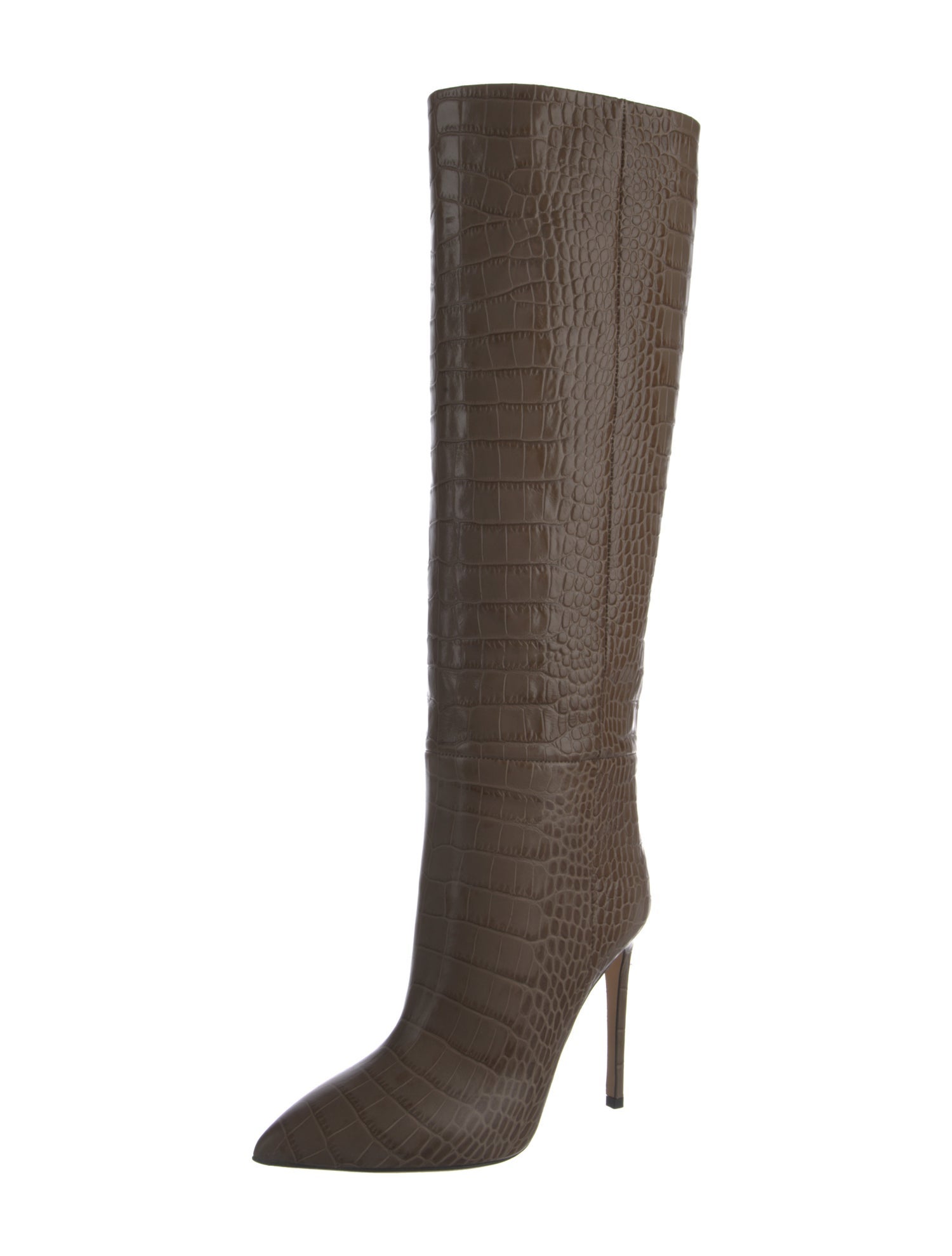 Paris Texas Embossed Leather Boots
