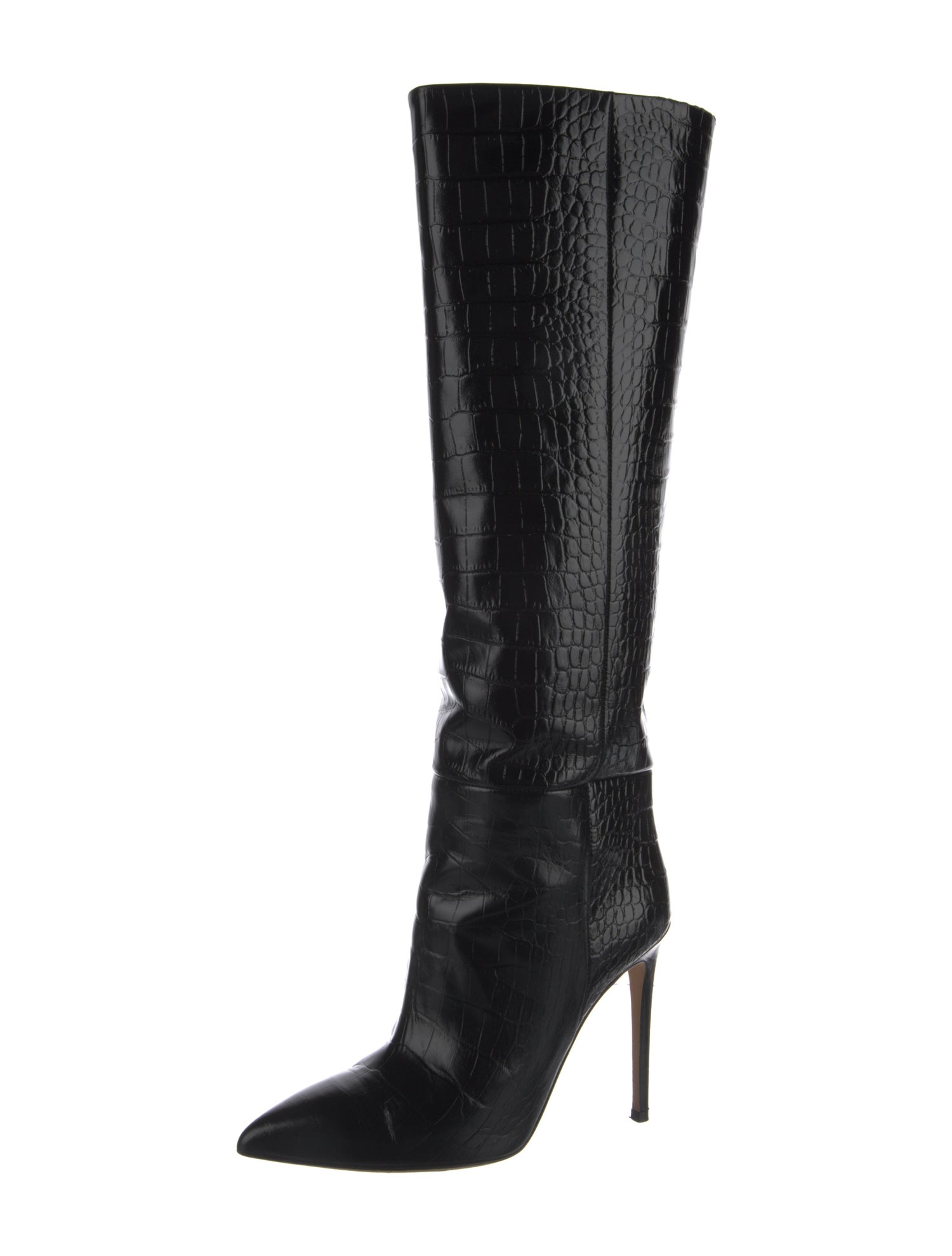 Paris Texas Embossed Leather Boots