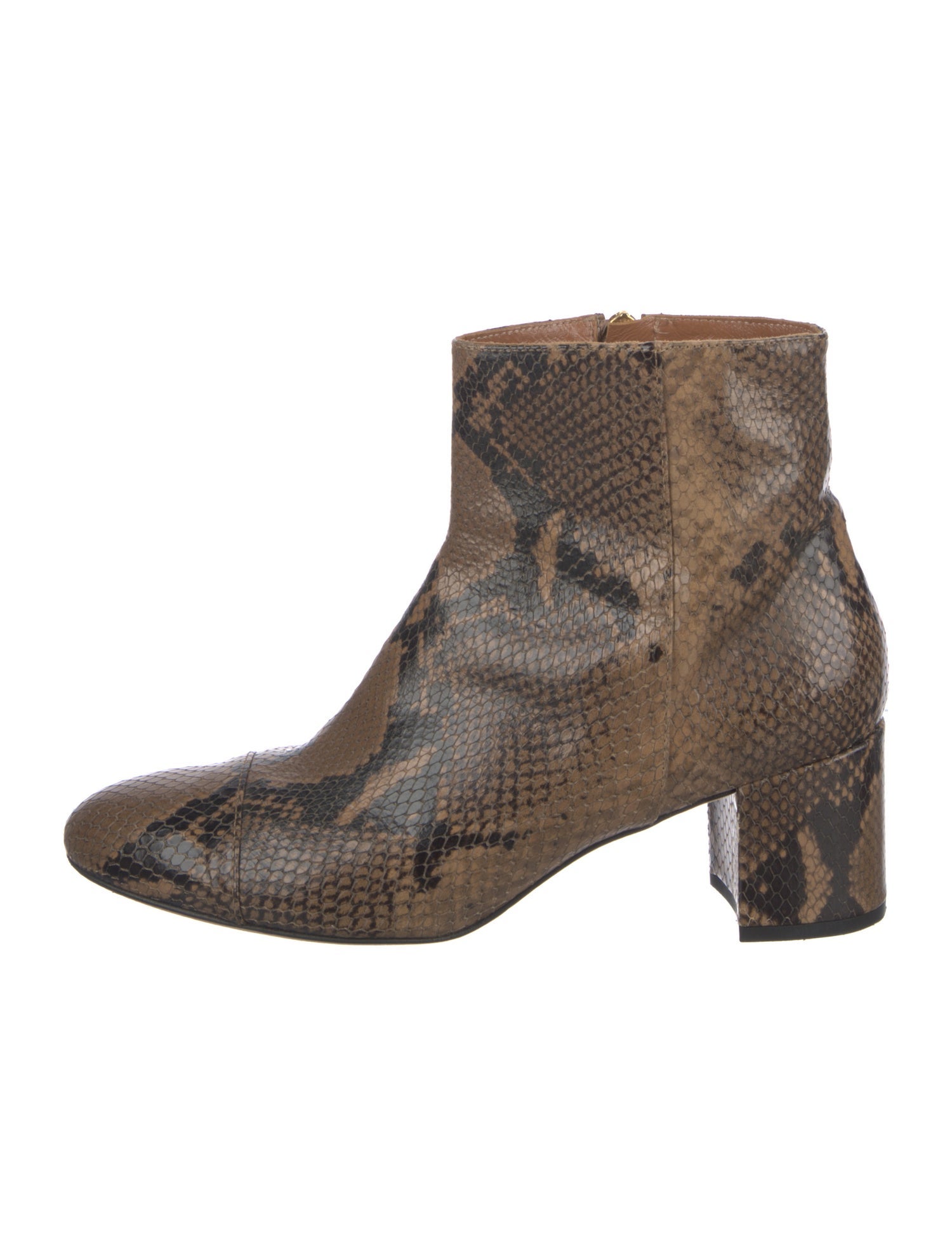 Paris Texas Python Animal Print Boots