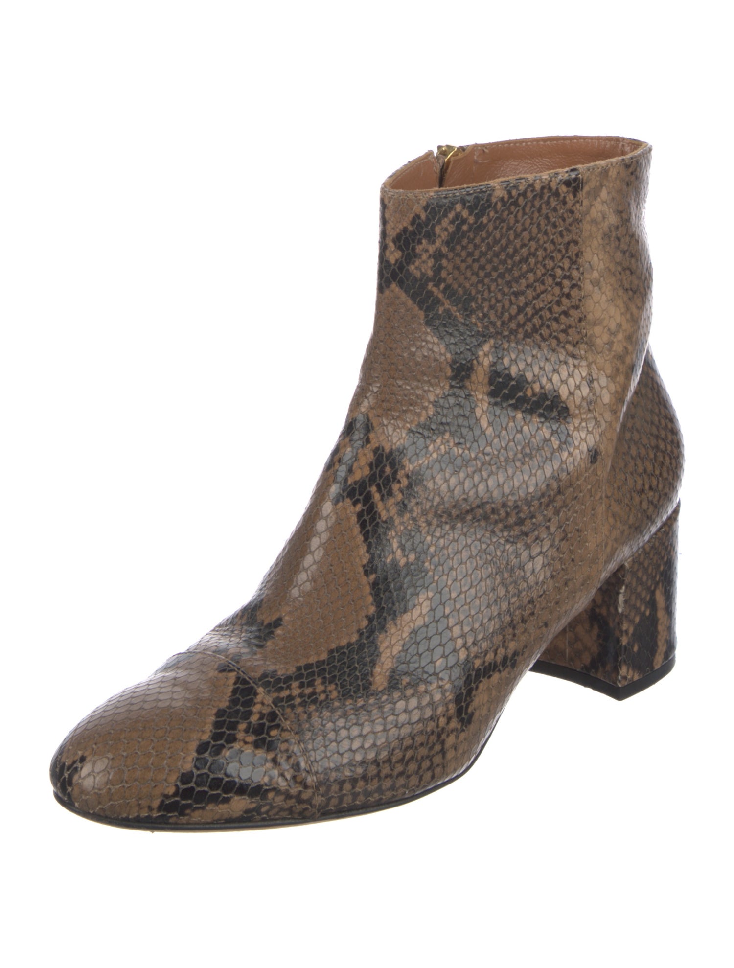 Paris Texas Python Animal Print Boots