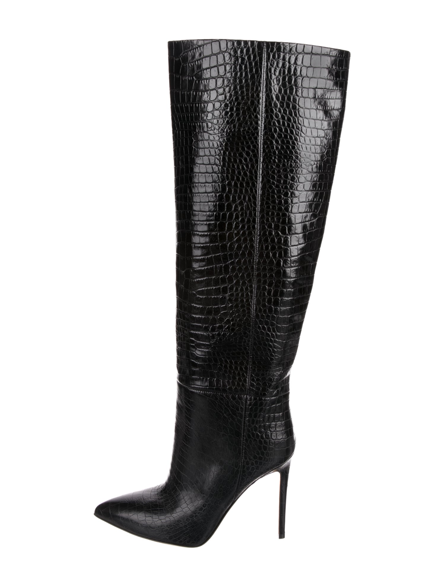Paris Texas Embossed Leather Boots