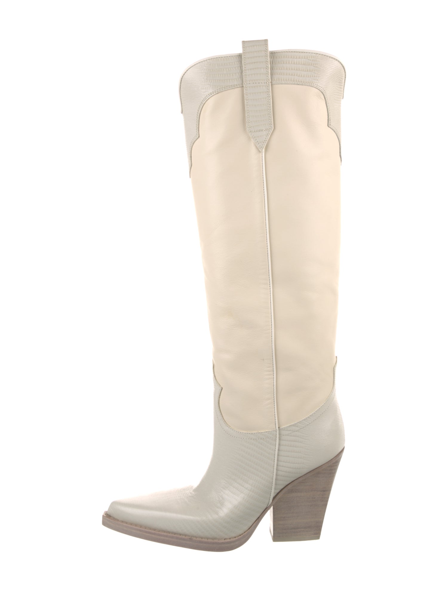 Paris Texas Leather Riding Boots