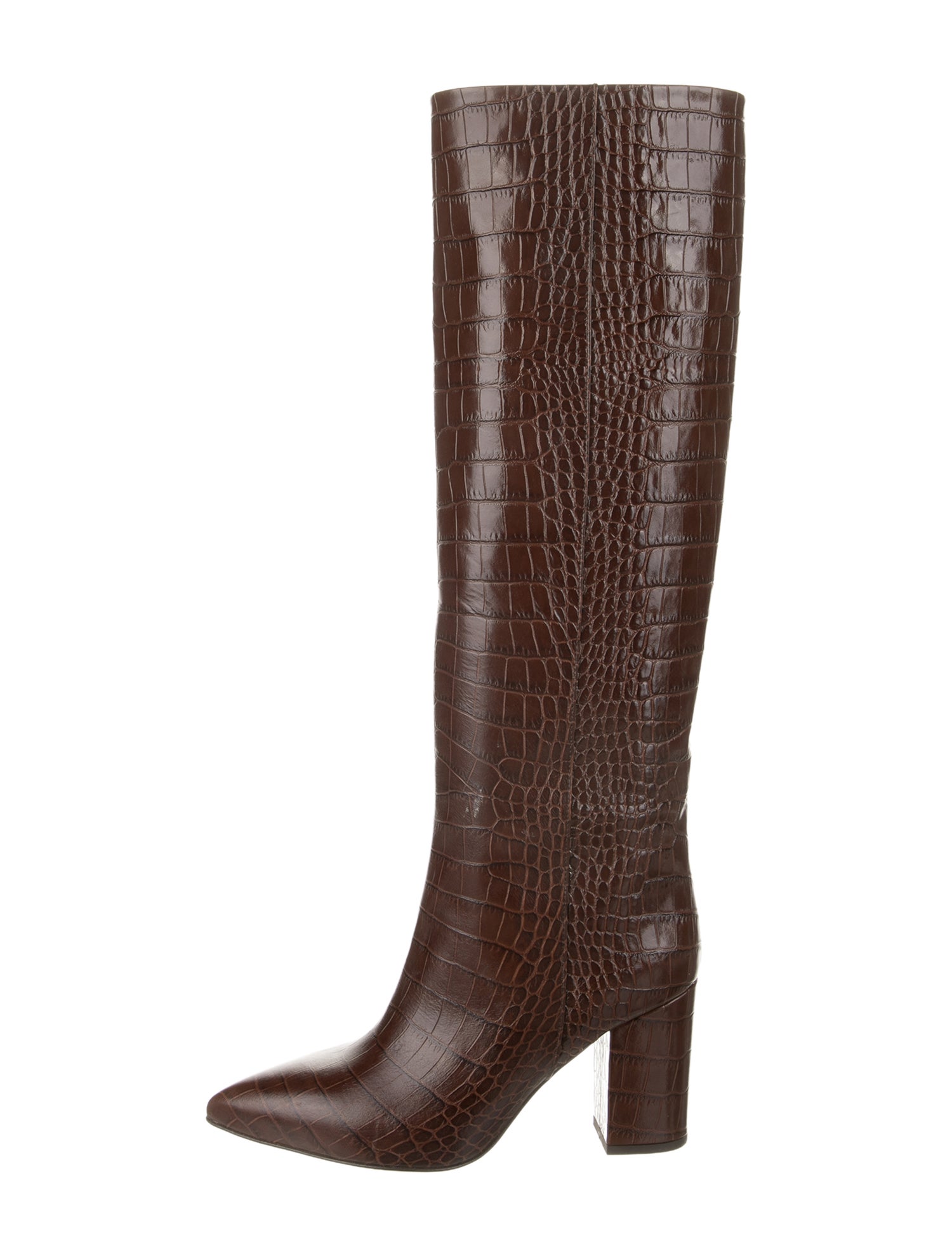 Paris Texas Embossed Leather Boots
