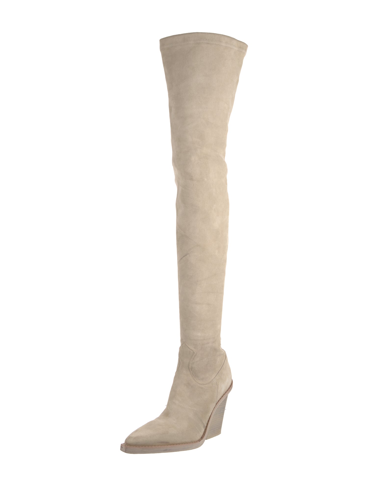 Paris Texas Suede Sock Boots