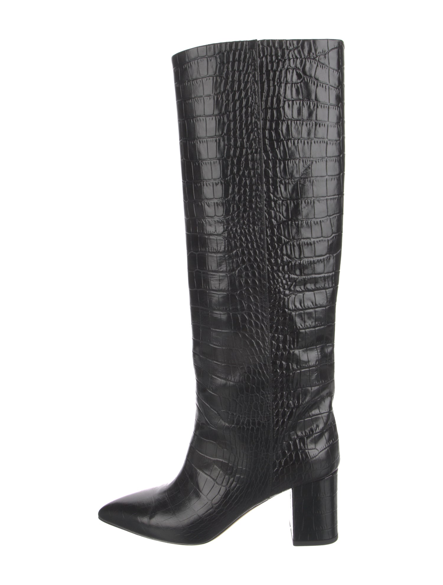 Paris Texas Embossed Leather Boots
