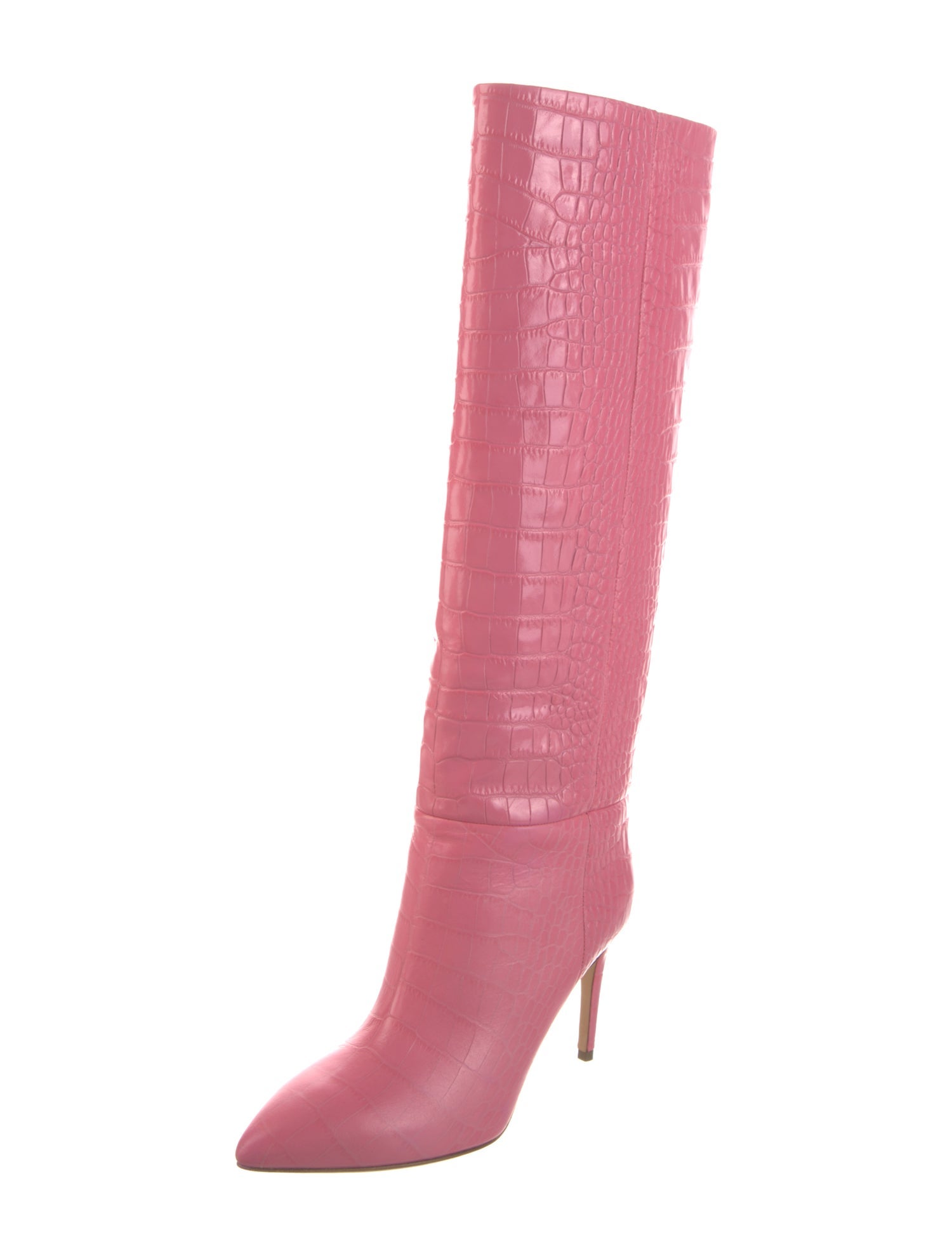Paris Texas Embossed Leather Boots