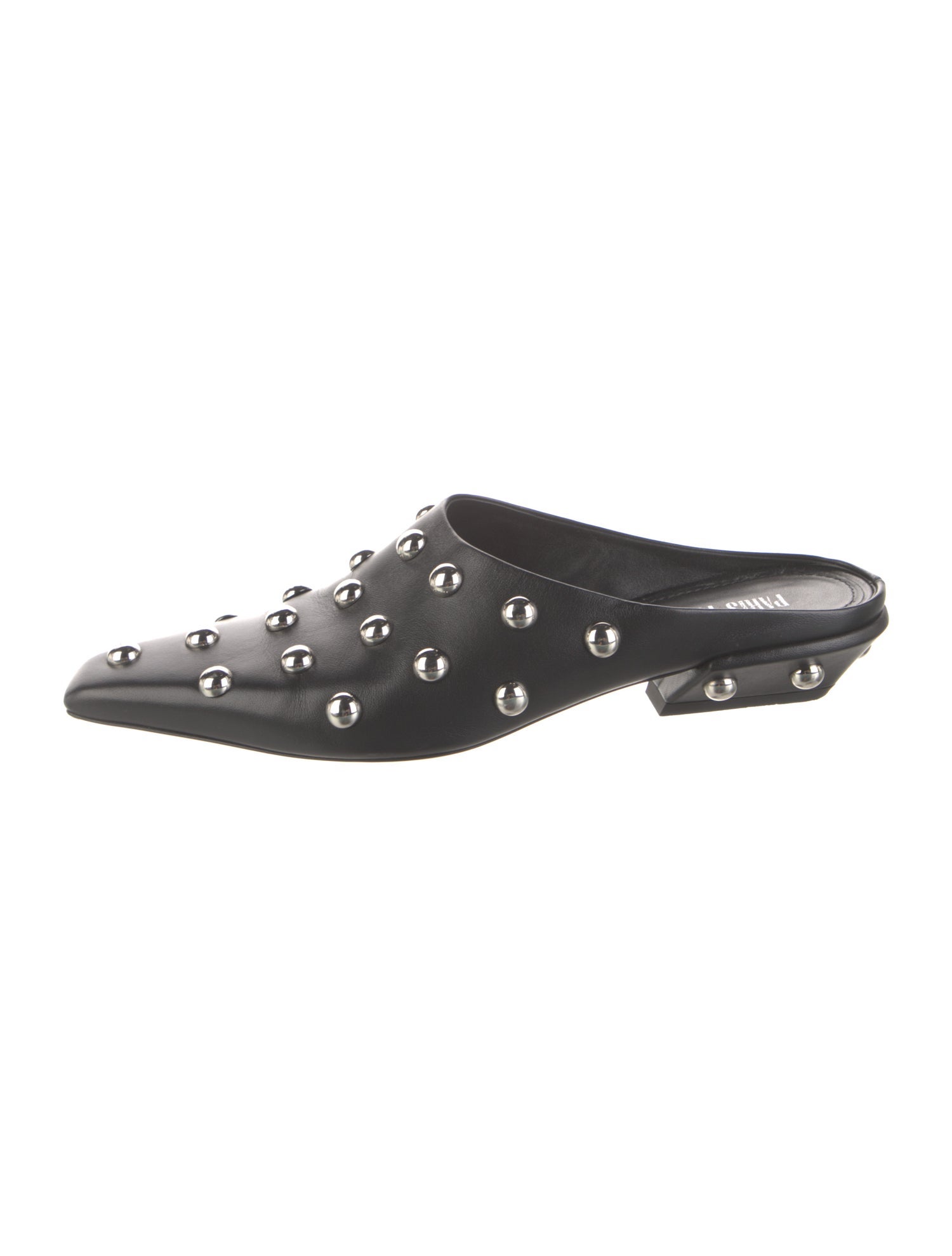 Paris Texas Leather Patterned Mules