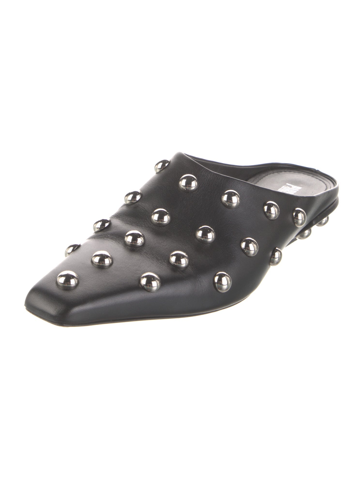 Paris Texas Leather Patterned Mules