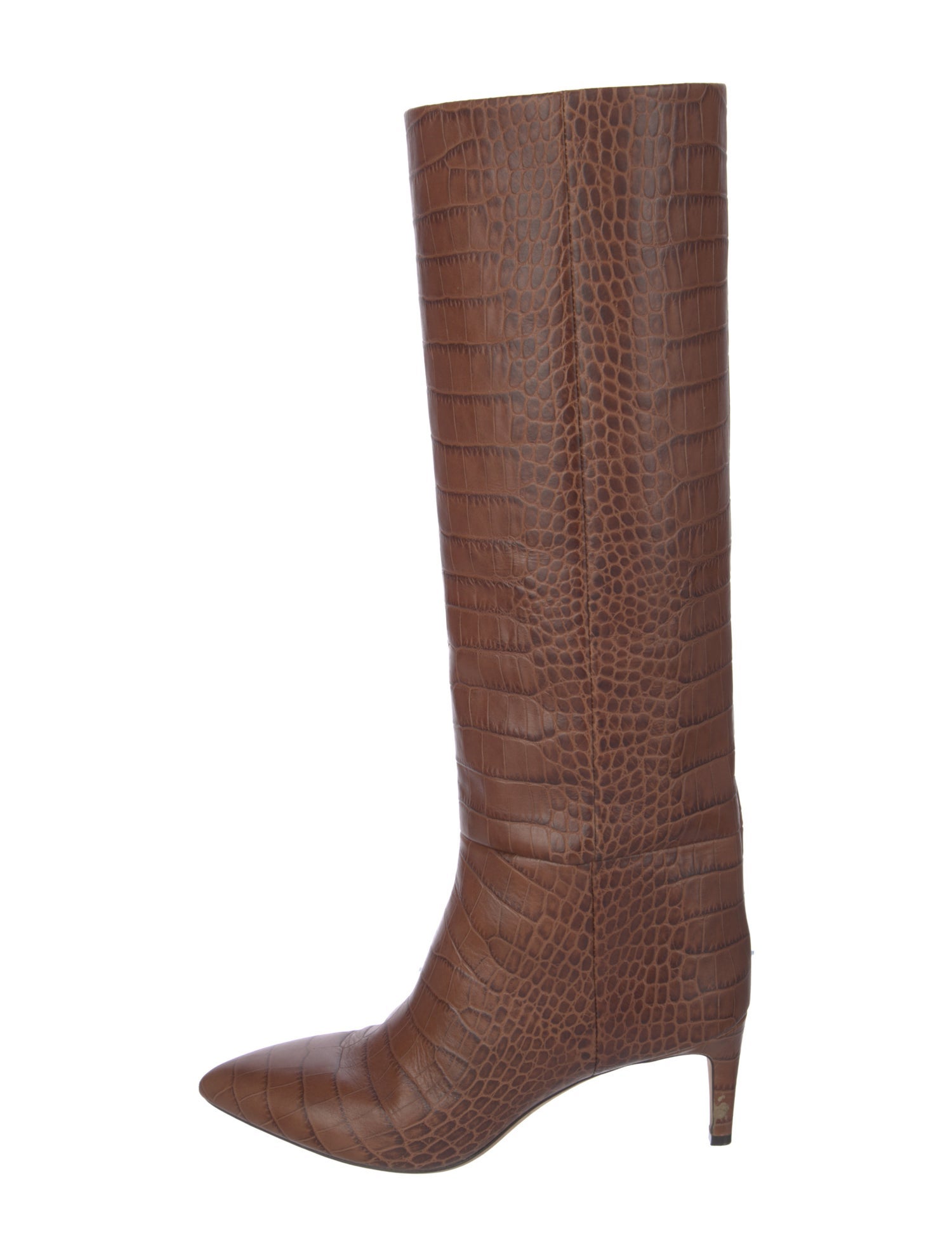 Paris Texas Embossed Leather Boots