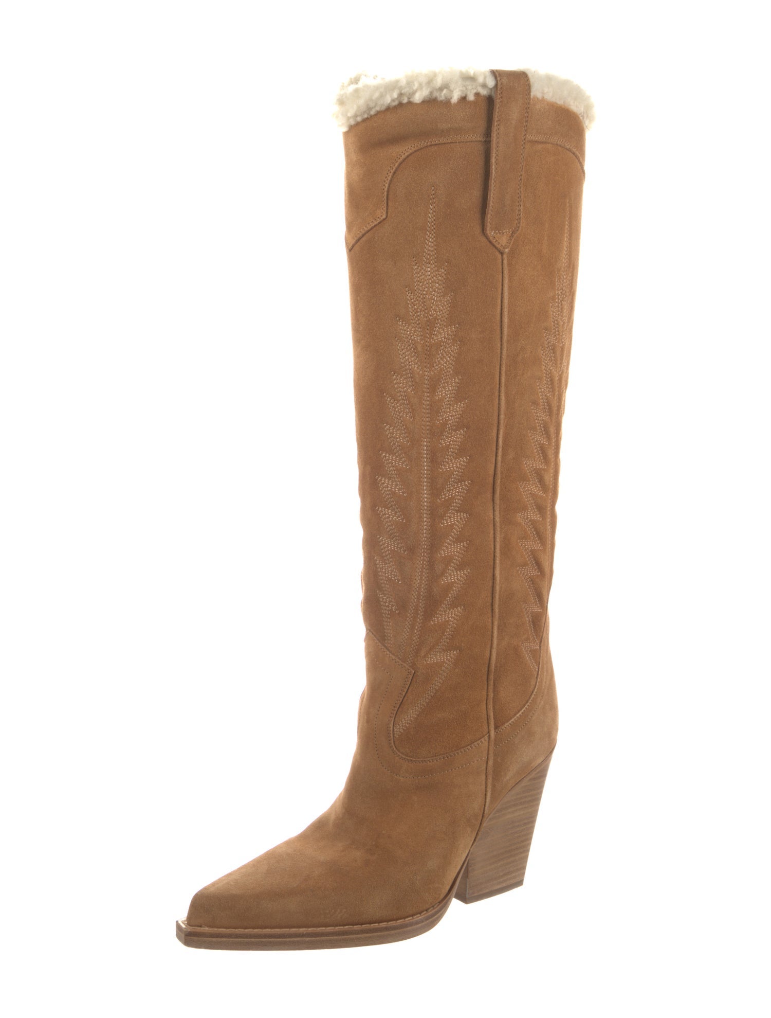 Paris Texas Suede Riding Boots