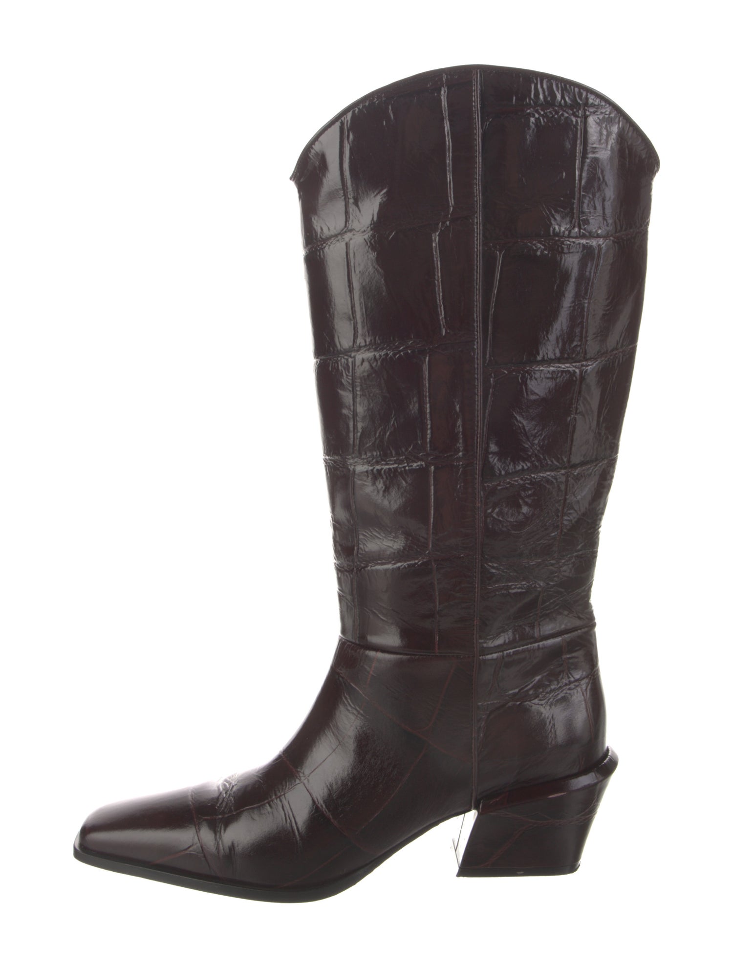 Paris Texas Leather Western Boots