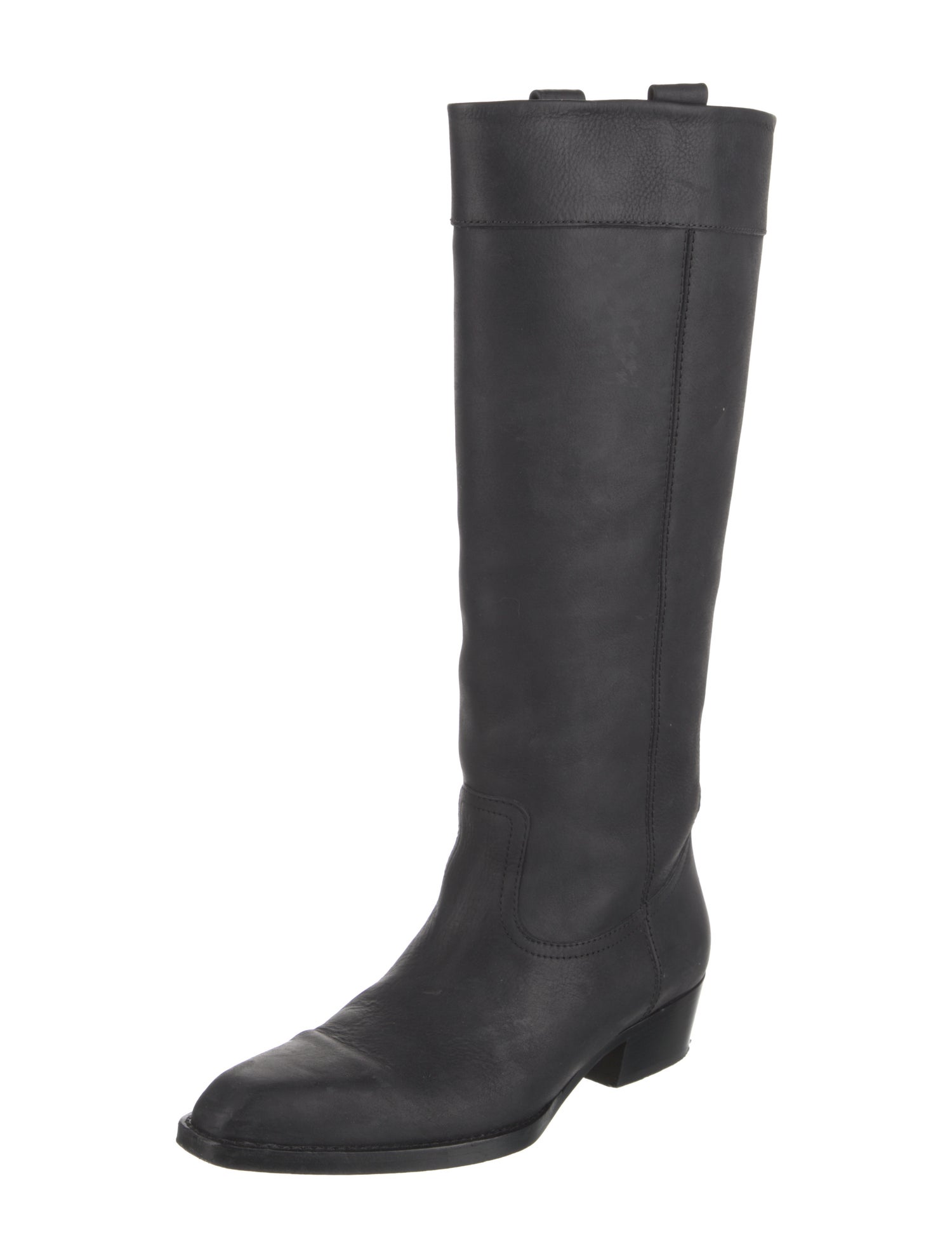 Paris Texas Leather Riding Boots