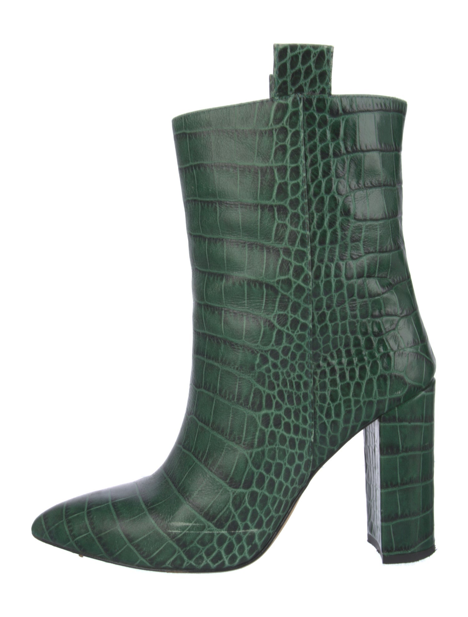 Paris Texas Embossed Leather Boots