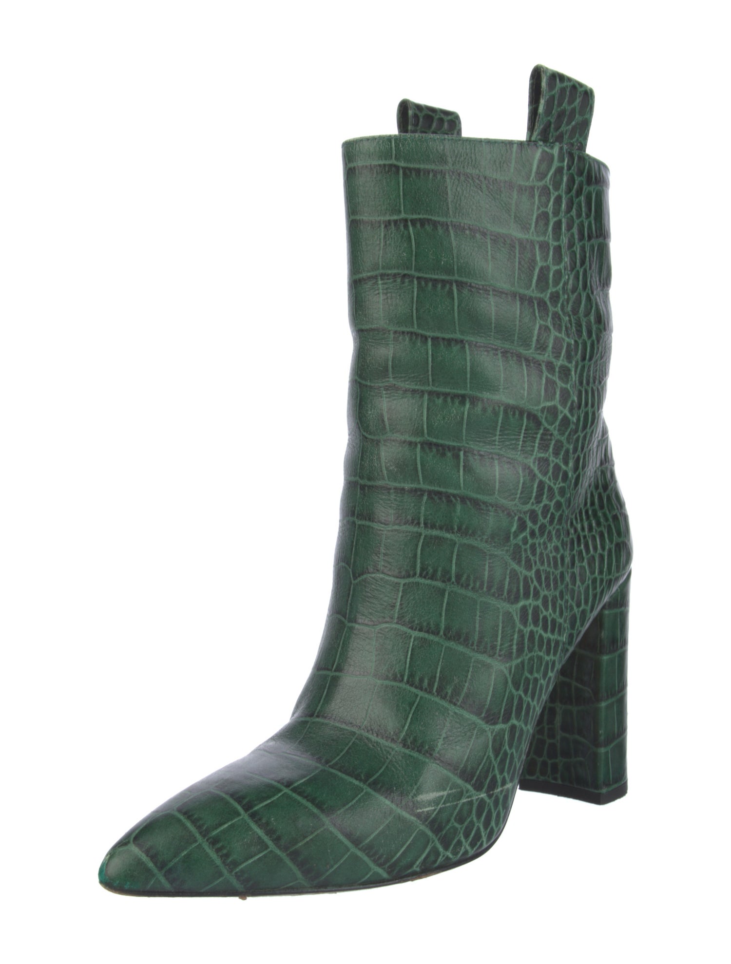 Paris Texas Embossed Leather Boots