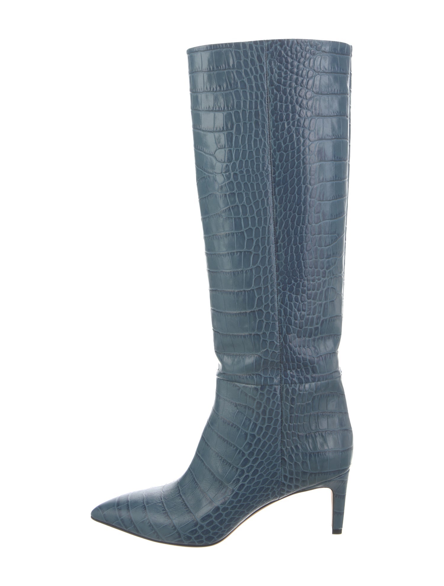 Paris Texas Embossed Leather Boots