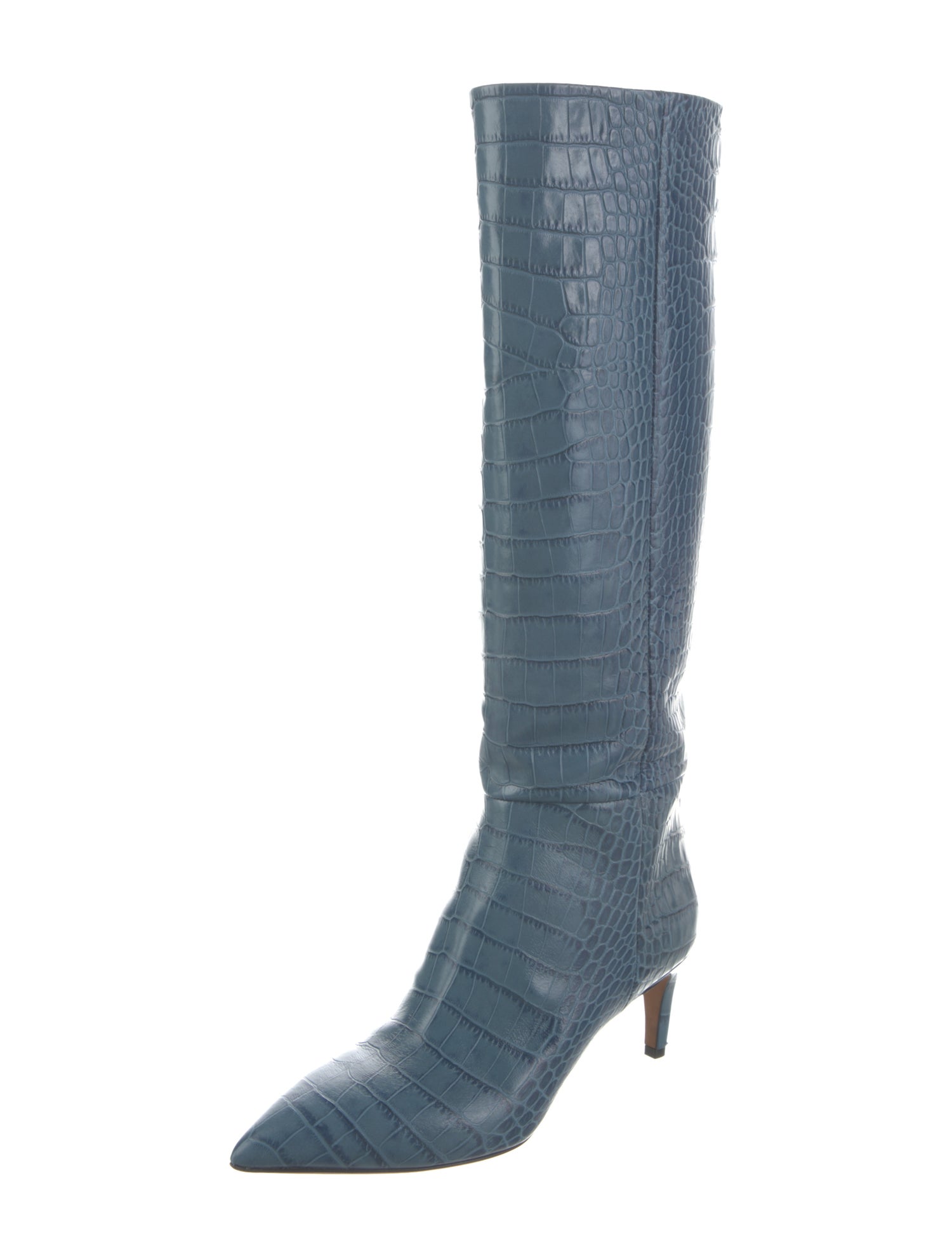 Paris Texas Embossed Leather Boots