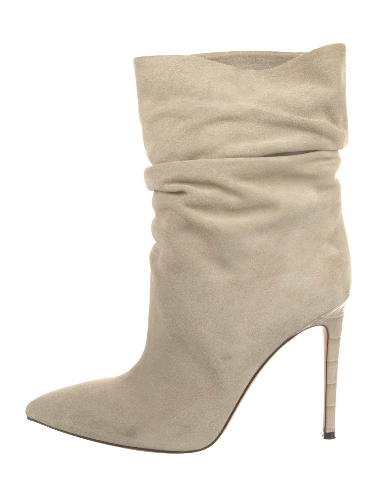 Paris Texas Suede Slouch Boots