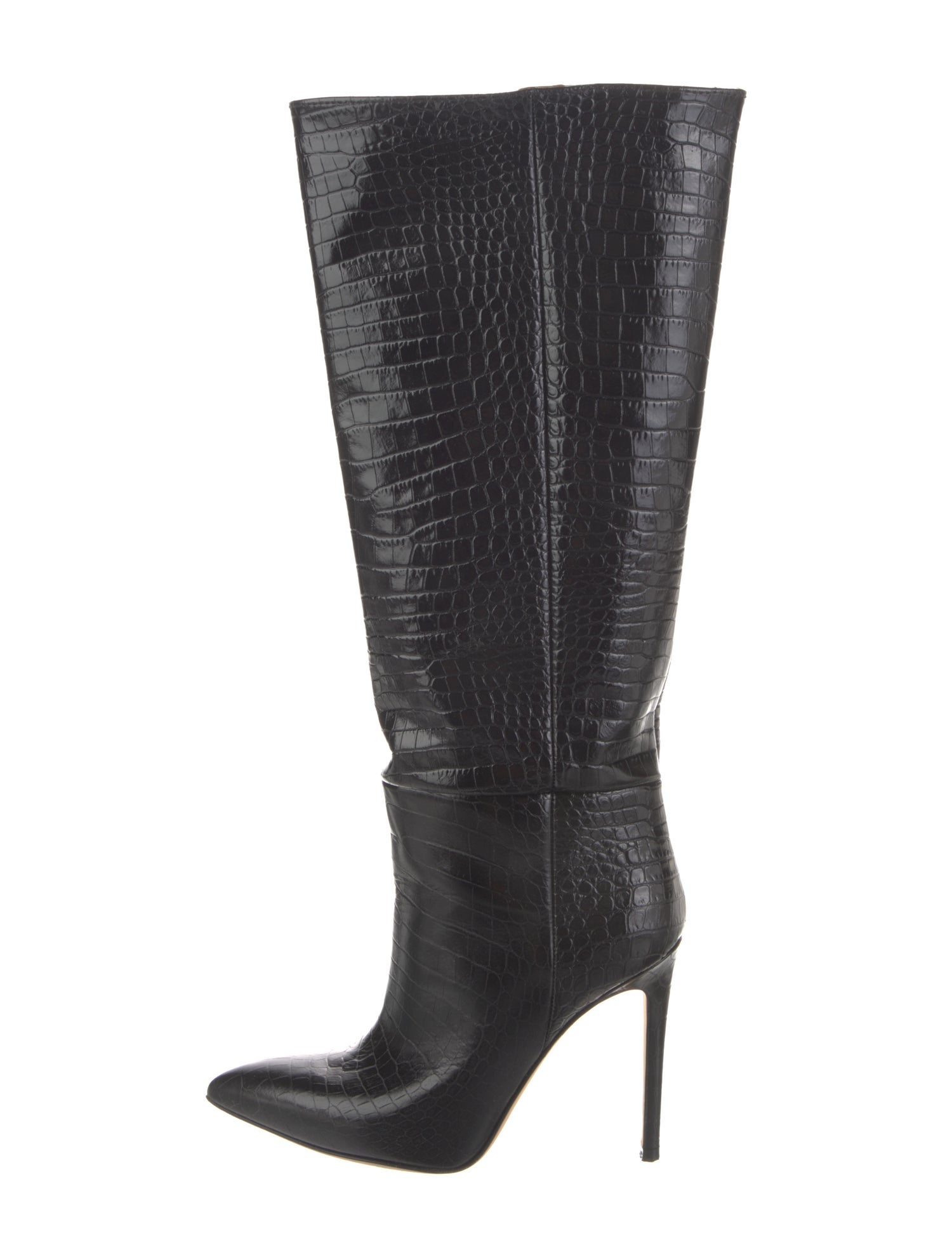 Paris Texas Embossed Leather Boots