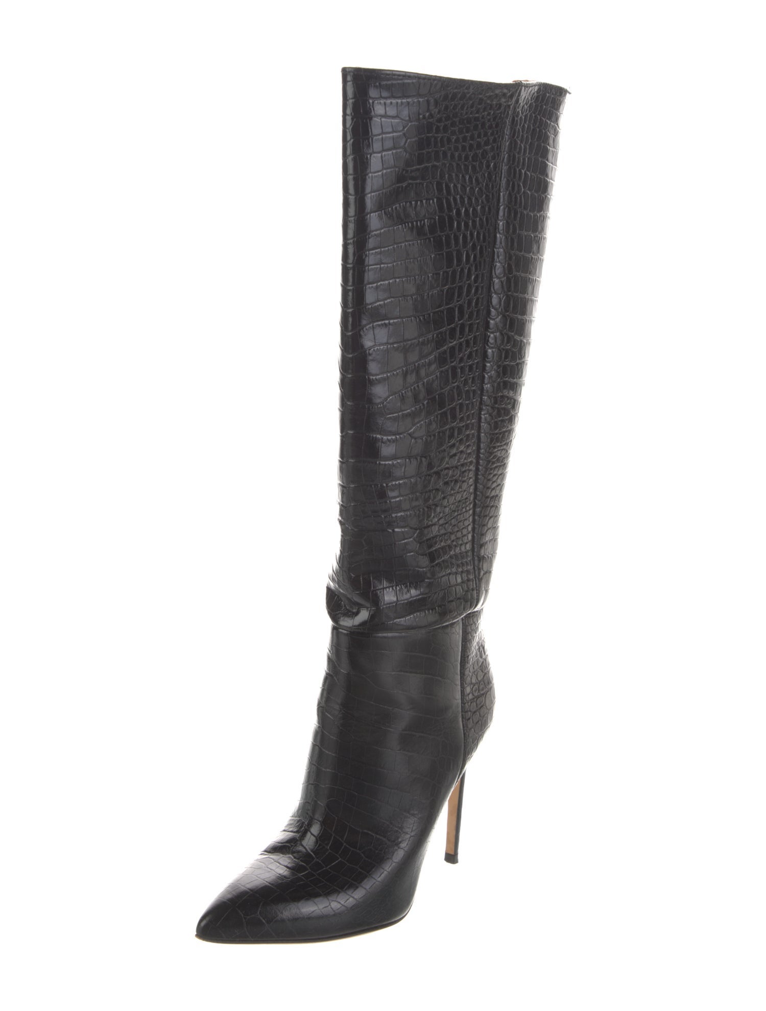 Paris Texas Embossed Leather Boots