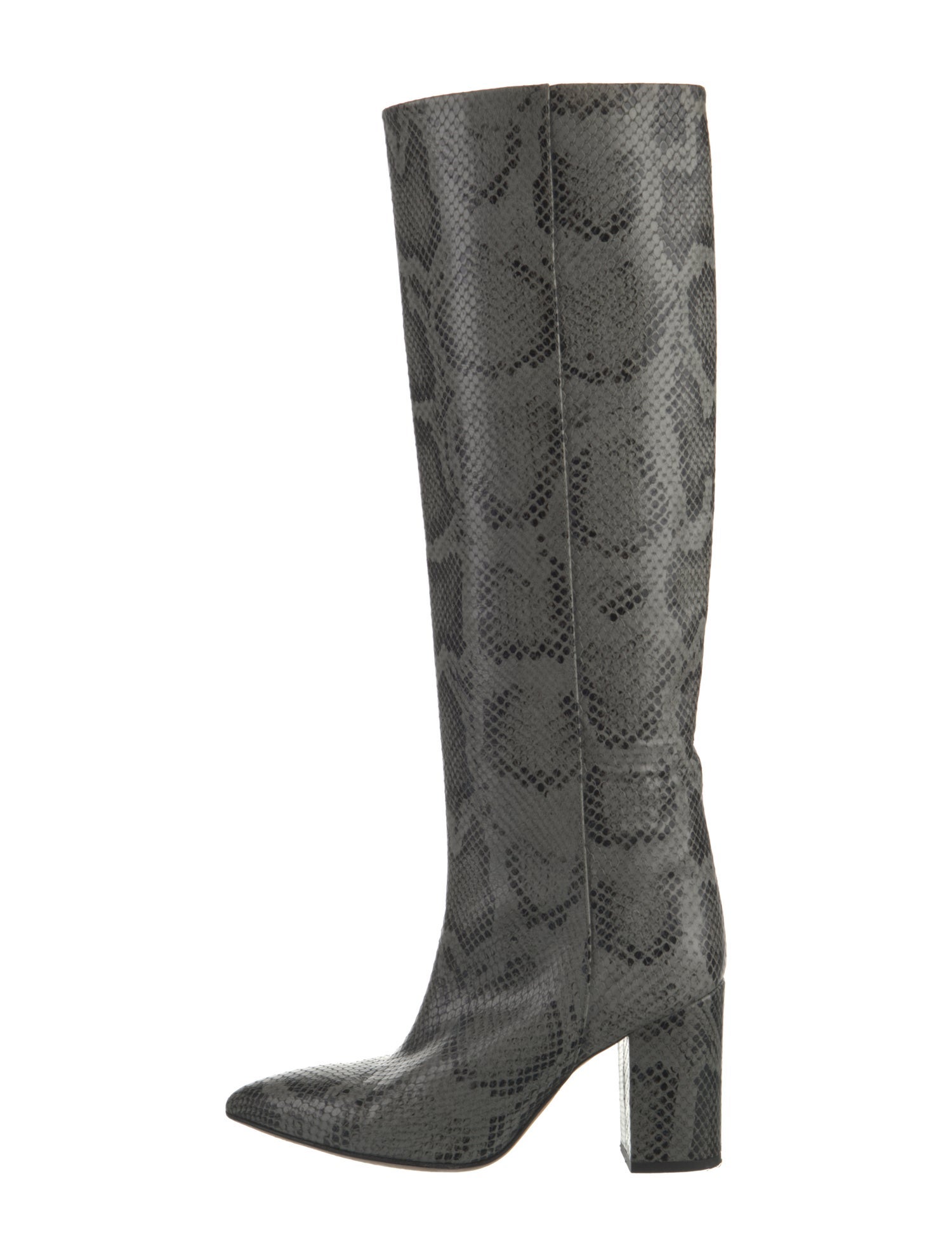 Paris Texas Embossed Leather Boots