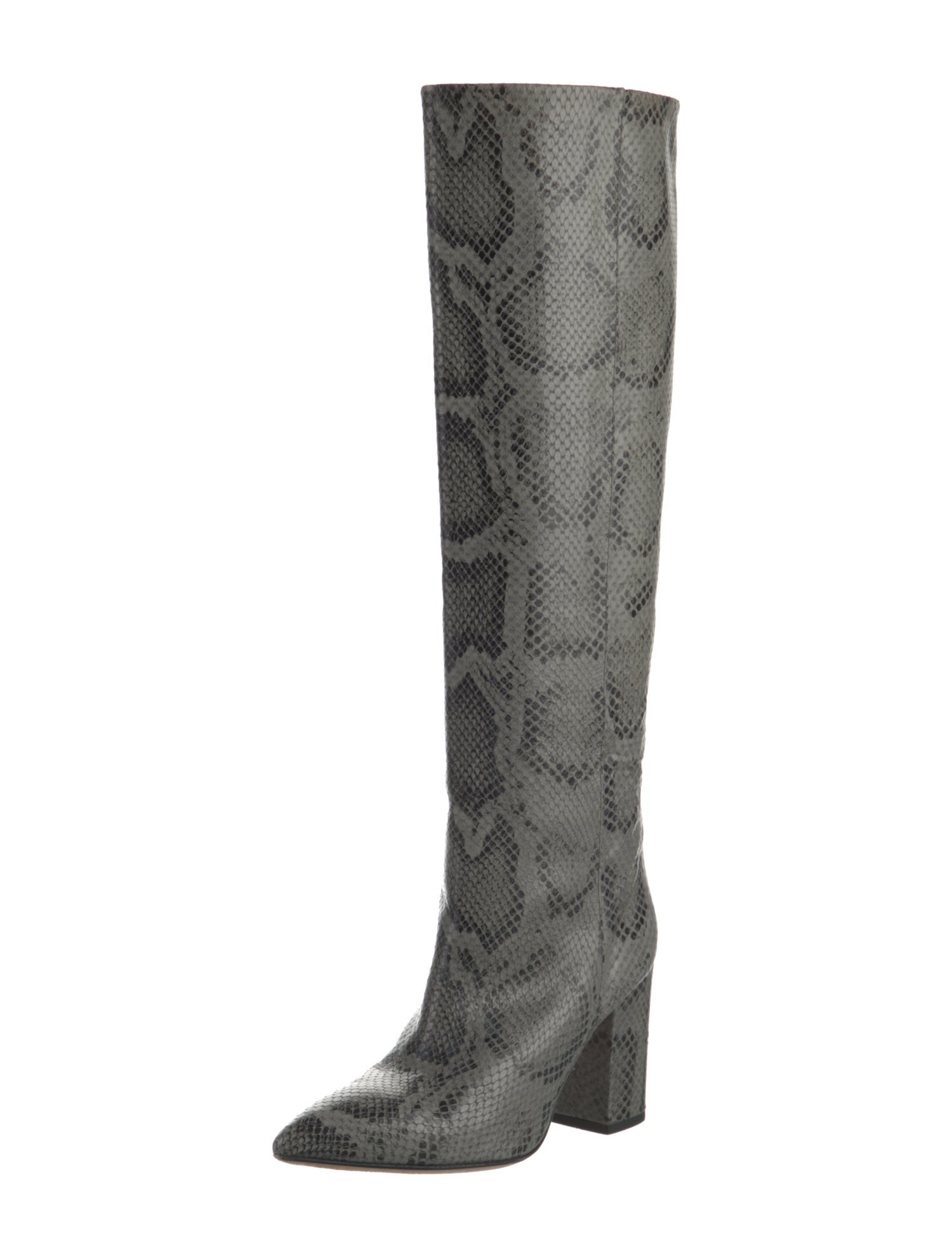 Paris Texas Embossed Leather Boots