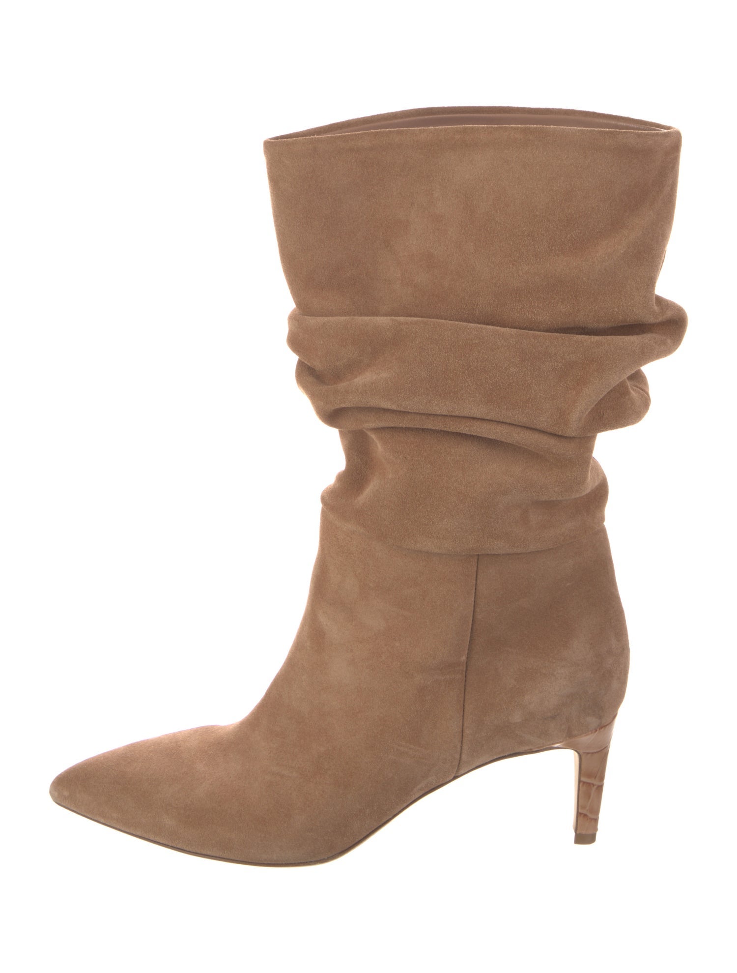Paris Texas Suede Slouch Boots