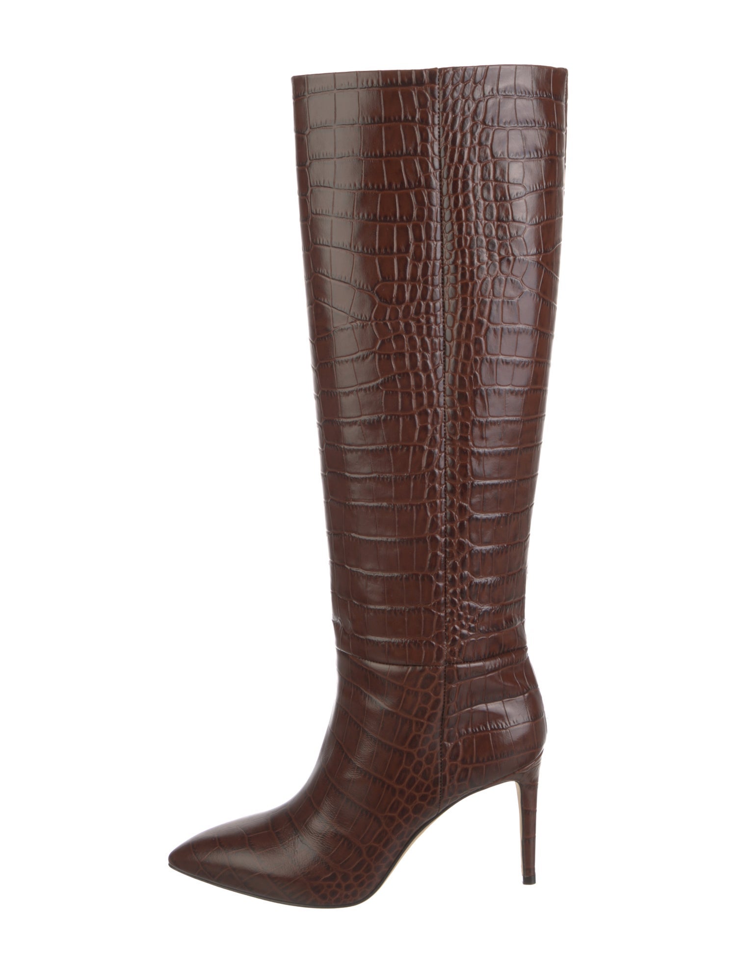 Paris Texas Embossed Leather Boots